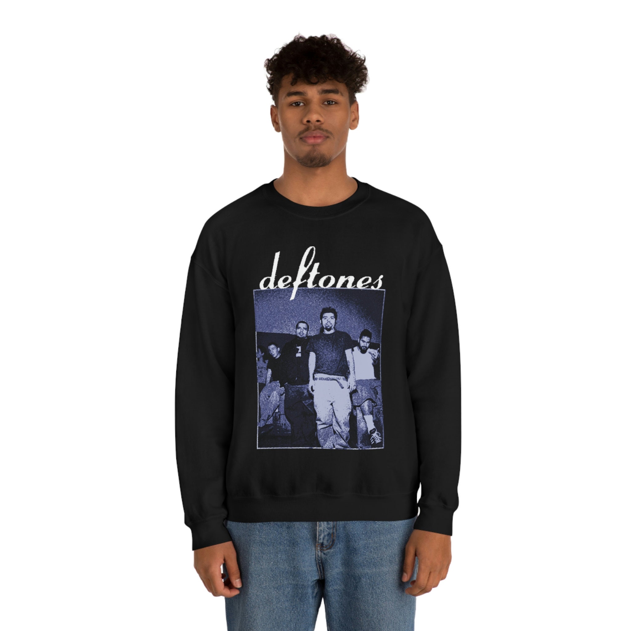 90s Deftones Graphic Crewneck Sweatshirt + BACK PRINT // Unisex