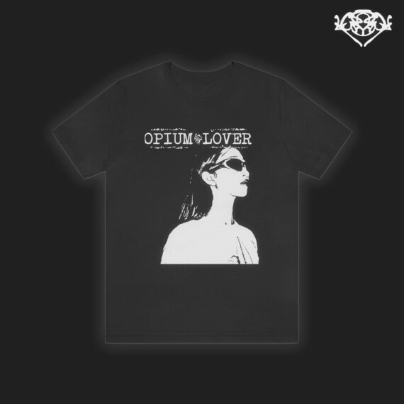 Opium Lover Punk T-shirt // Unisex, Y2K, Dark, Grunge, Japanese Girl, 2000s - Etsy Opium Lover Punk T-shirt // Unisex, Y2K, Dark, Grunge, Japanese Girl, 2000s - Etsy