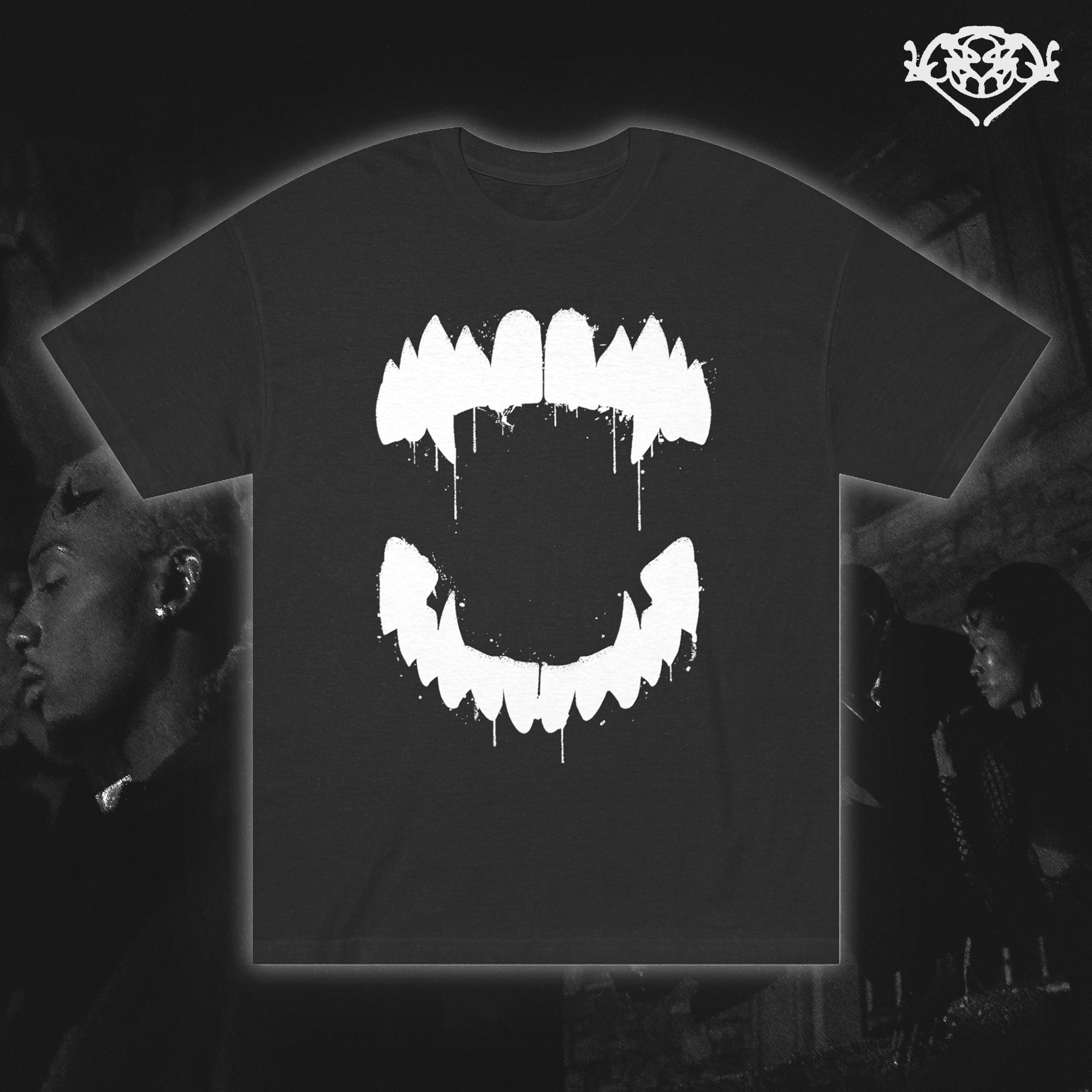 FVNGS TEE // Black & White, Opium, Carti, Ken Carson, Punk, Dark