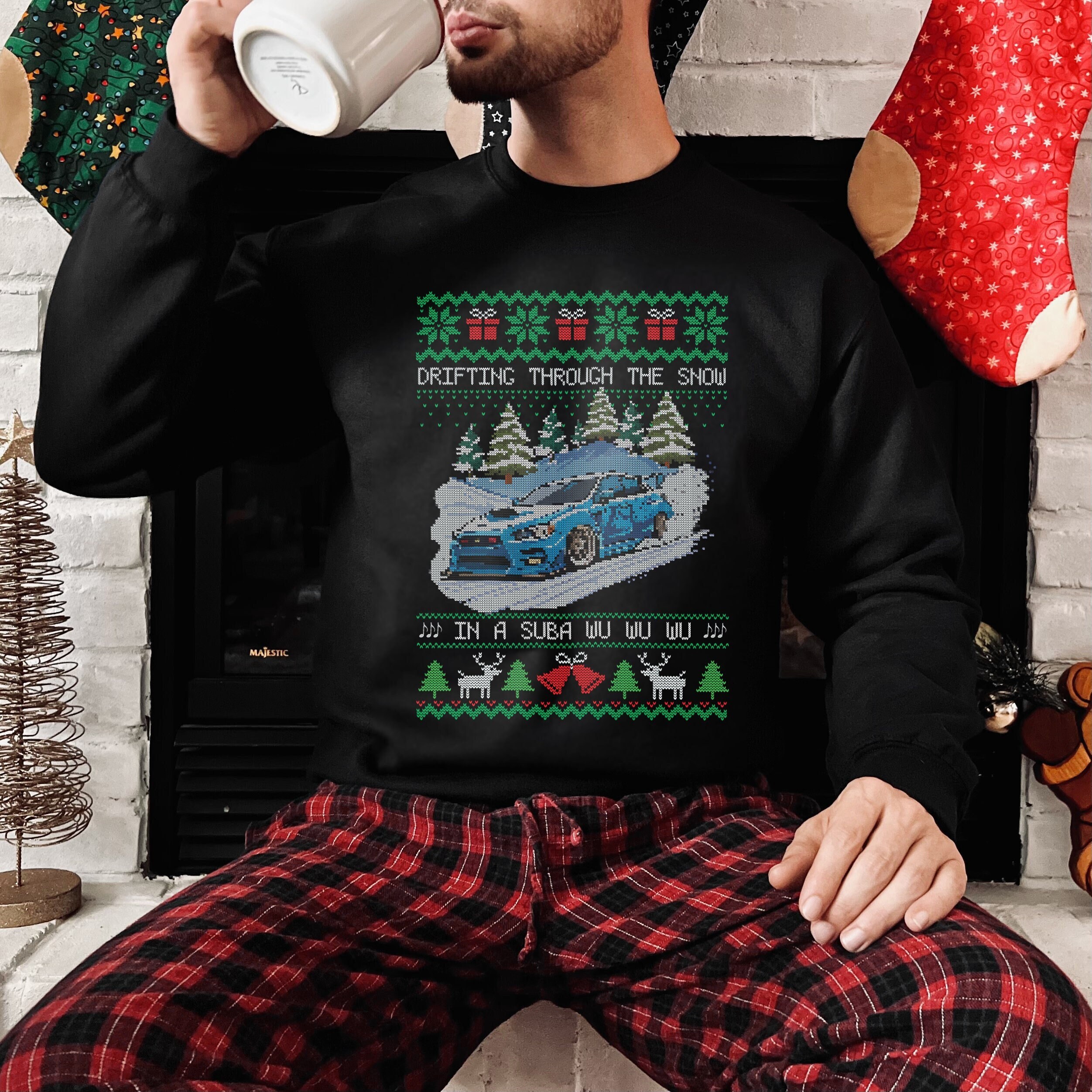 Men's Nasty Nestor Ugly Christmas Sweater - Funny Ugly Christmas Sweater