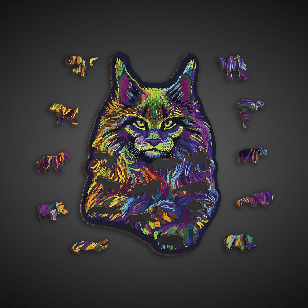 Rainbow Cat Puzzle main image 1