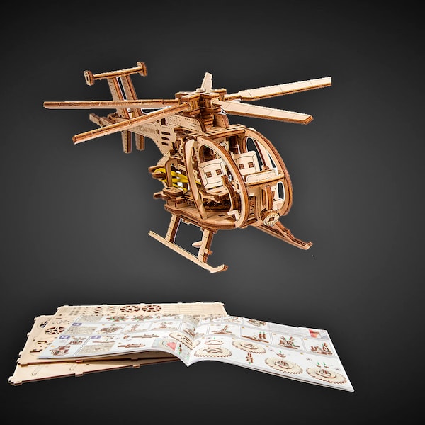 Wooden Construction Kits for Adults Etsy