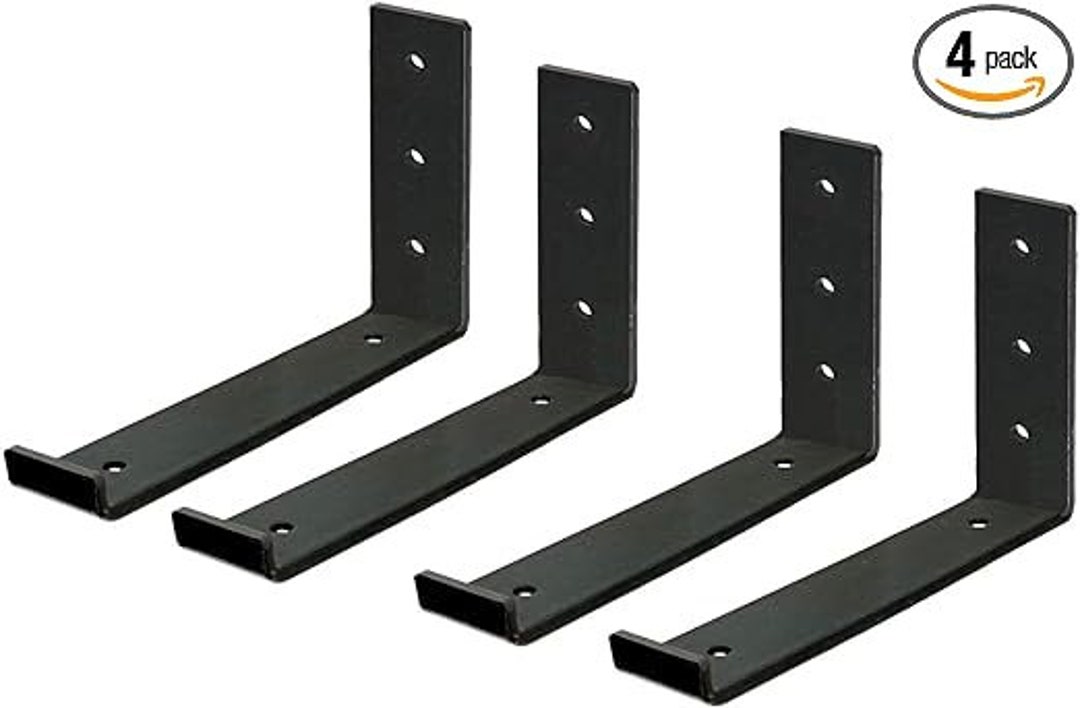 12 Inch Shelf Bracket for Floating Shelf 1/4 Inch Thick Heavy Etsy