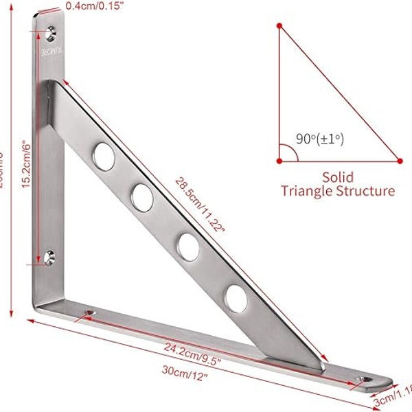Steel Hanging Shelf Bracket Etsy