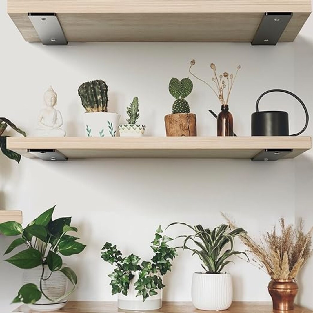 Floating Shelf Bracket 8 Inch8 Pack Heavy Duty Shelf Etsy