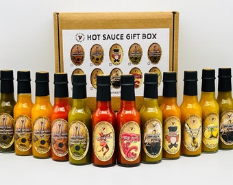 Deb-N-Roo Labor of Love WHOLE SHEBANG PLUS Gift Box 12-Pack 2022 Hot Sauces