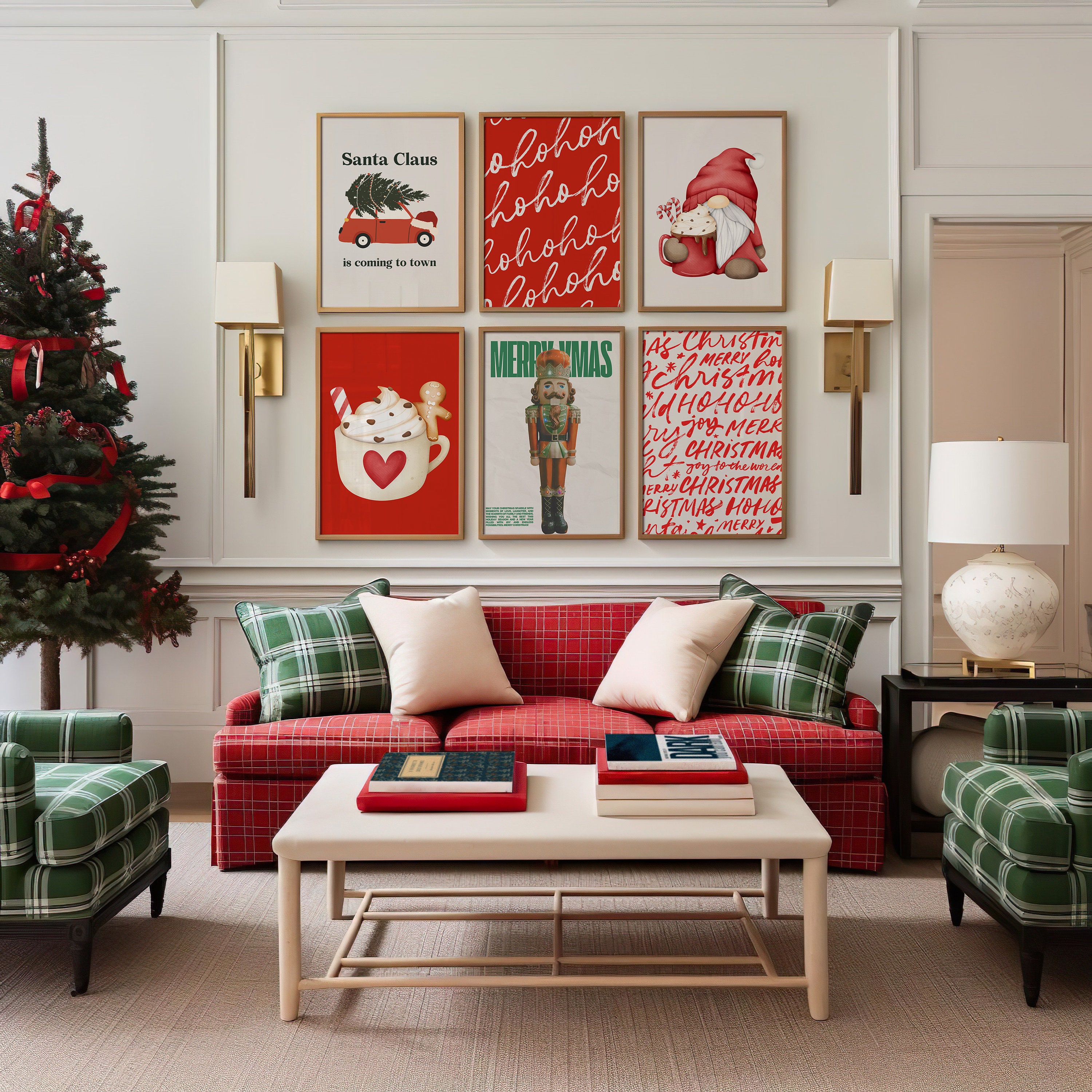 christmas-printableswall-art-printable-christmas-printable-etsy