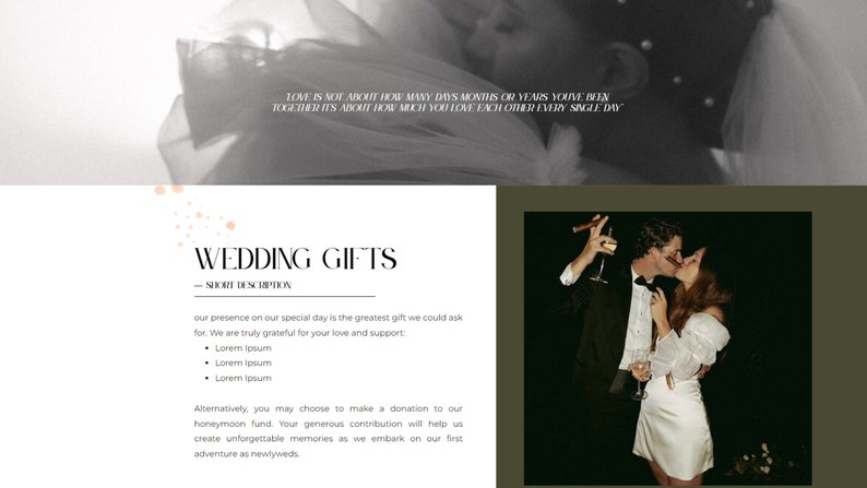 wedding website template | wedding website | wedding website design | showit website template | showit website | luxury wedding | image 8