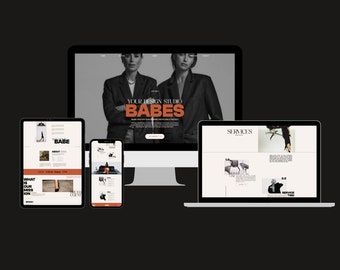 Showit Website Template | Modern Design | Customizable Showit Website | Easy-to-Use Showit Website Template | Professional Showit Website