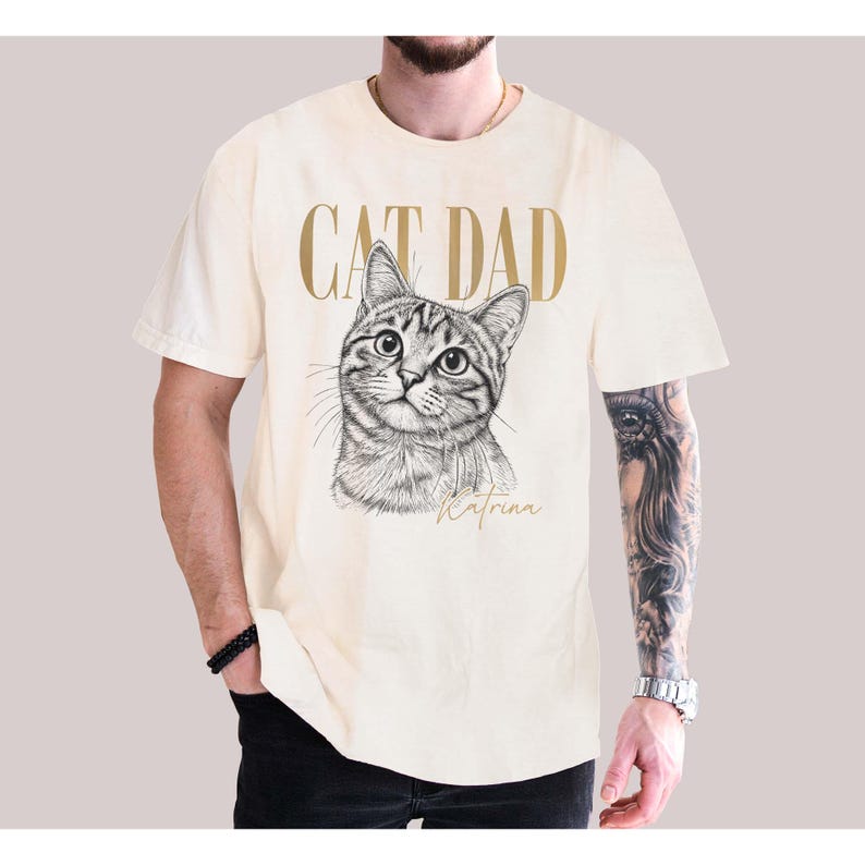 cat dad shirt
personalized cat shirt
funny cat dad gift
cat lover shirt
vintage photo shirt
custom pet shirt
fathers day cat dad
funny cat owner tee
cat photo shirt
pet lover gift