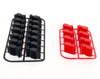 VW Golf 3 Dachzierleiste mit abgewinkelten Befestigungselementen