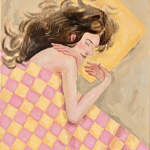 （ほぼ新品）絵画 夢の扉」F6サイズ 額付 アート作品 アクリル画 原画 猫 徳島洋子