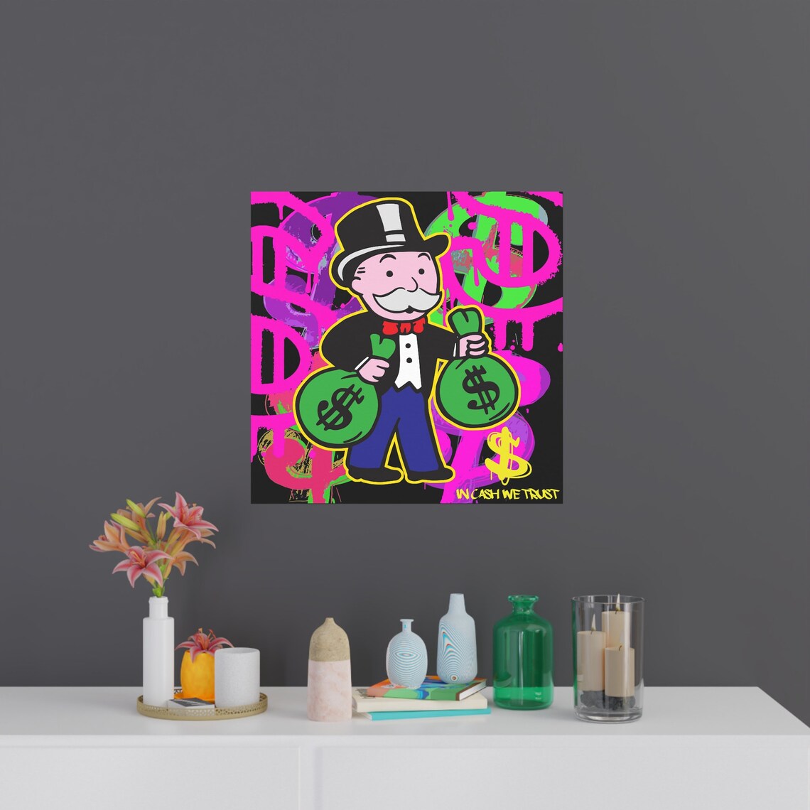 Fine Art Posters Mr. Monopoly Money Rich Uncle Pennybags - Etsy