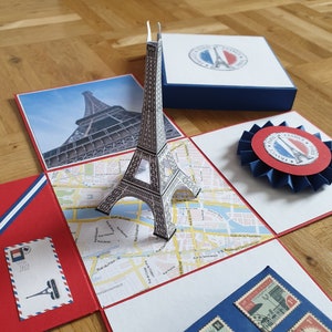 Explosionsbox Paris, Reisegutschein Paris