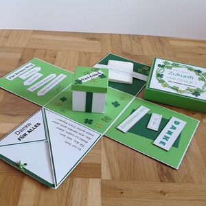 Explosionsbox Rente oder Abschied