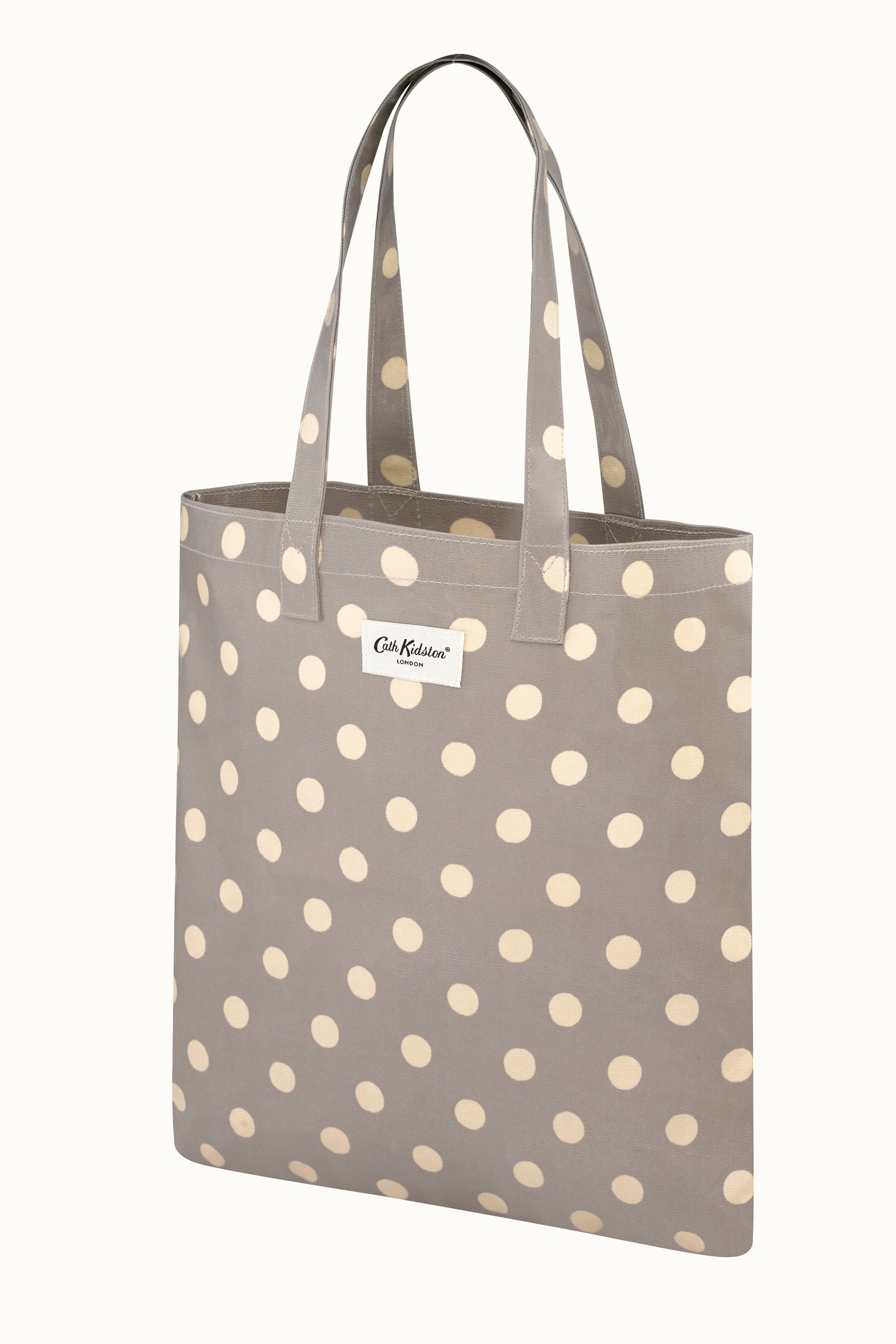 Cath Kidston Grey Shiny Button Spot Book/laptop Bag Etsy