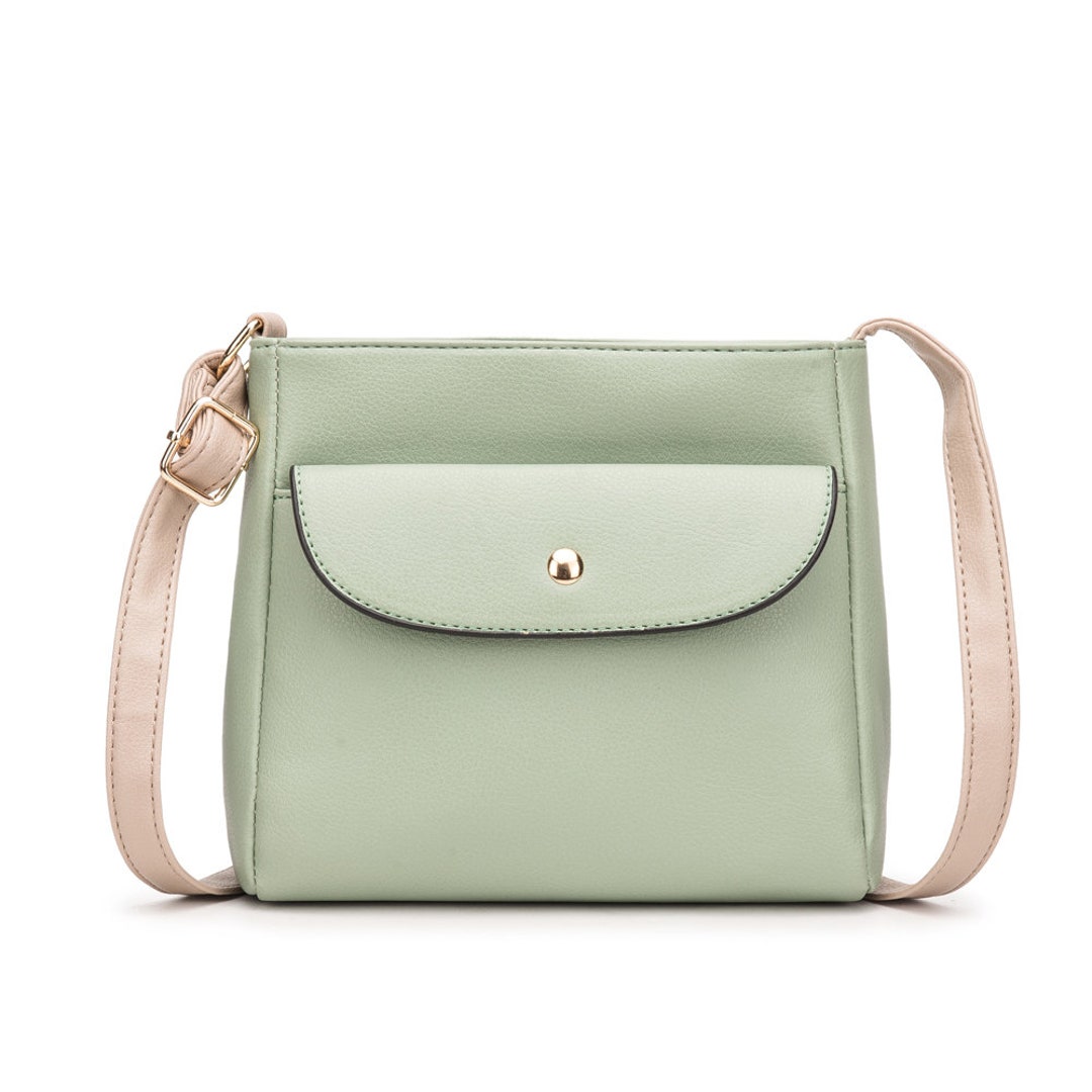 Mint Green Crossbody Bag Etsy