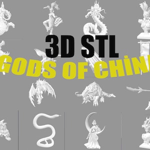 3d stl  God of cina |pcs model | Very High Quality