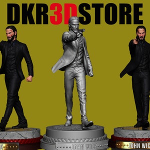 3d stl John Wick model