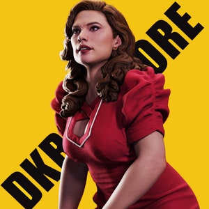 3D STL / Agent Carter Stück Modell