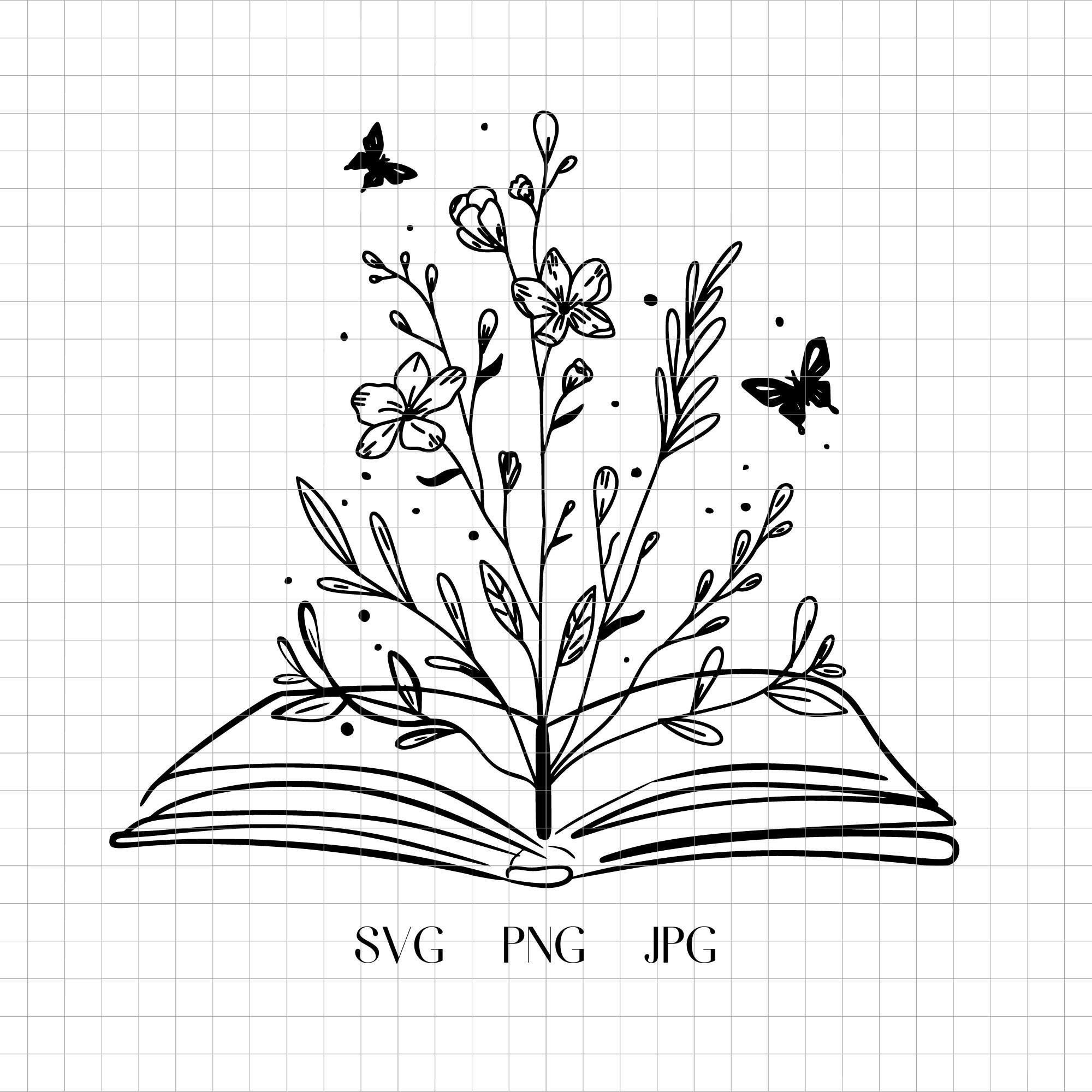 Windflower SVG Floral Svg Botanical Svg Flower Svg Etsy