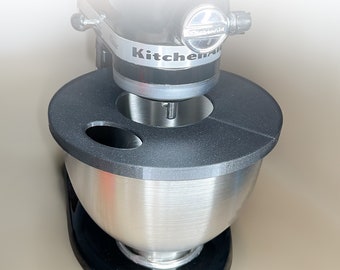 Coperchio magnetico in 2 pezzi per mixer KitchenAid - Con pratica apertura per la ricarica