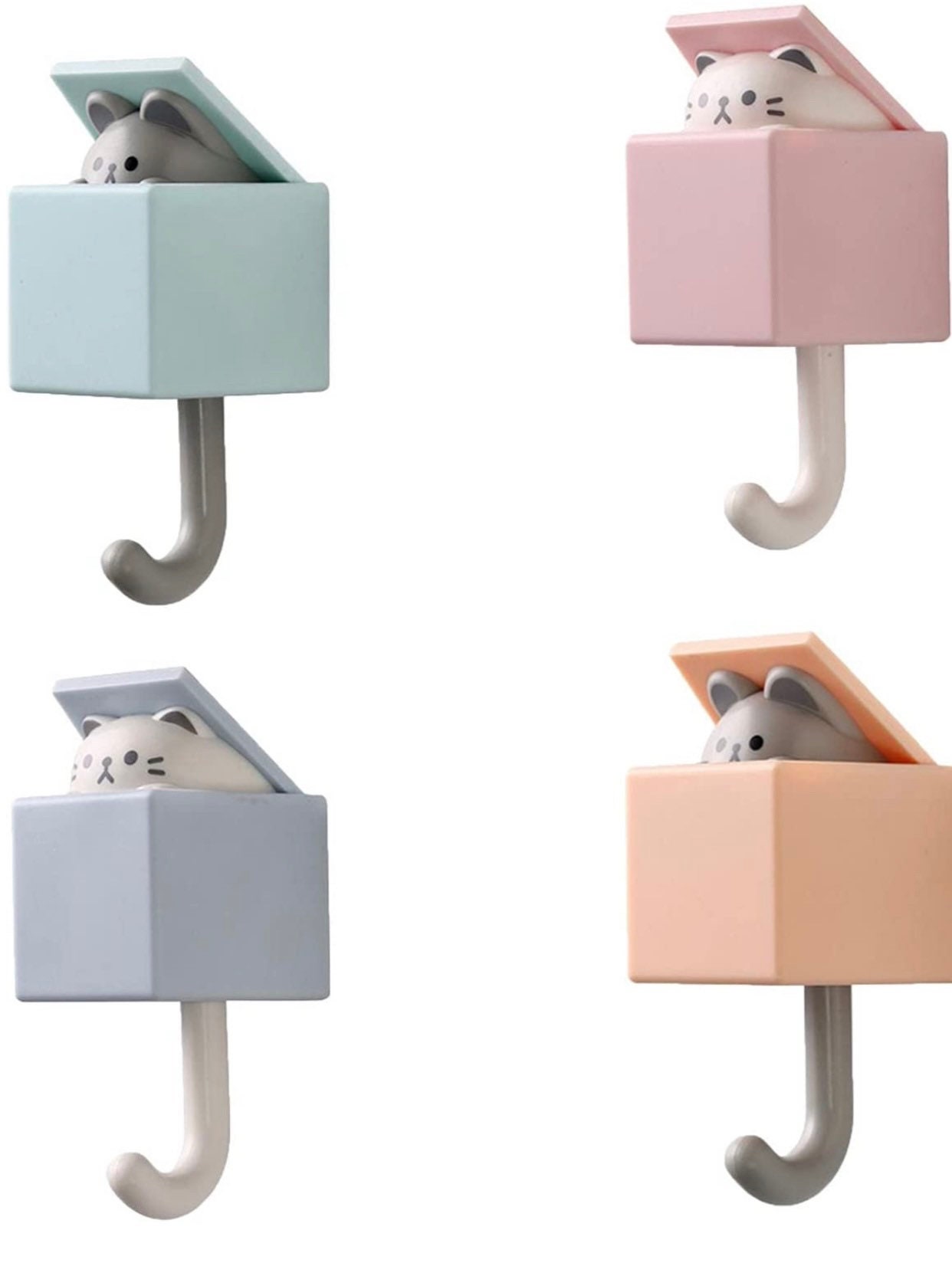 Cat Hook Cute Hanger Pop up Cat Coat Hanger Kawaii Cat Etsy