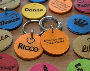 Hundemarke Biothane für Hund