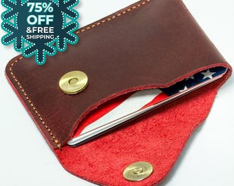 Leather Business Card Holder, Personalized Business Card Holder, Monogrammed Business Card Holder, Custom Business Card Case, Business Gift