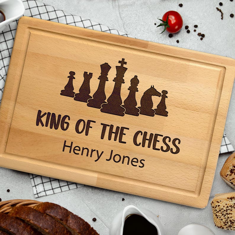 Chess Game, Chess Gift, Personalized Christmas Gift, Christmas Gift for ...