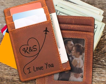 Leather Business Card Holder, Personalized Business Card Holder, Monogrammed Business Card Holder, Custom Business Card Case, Business Gift