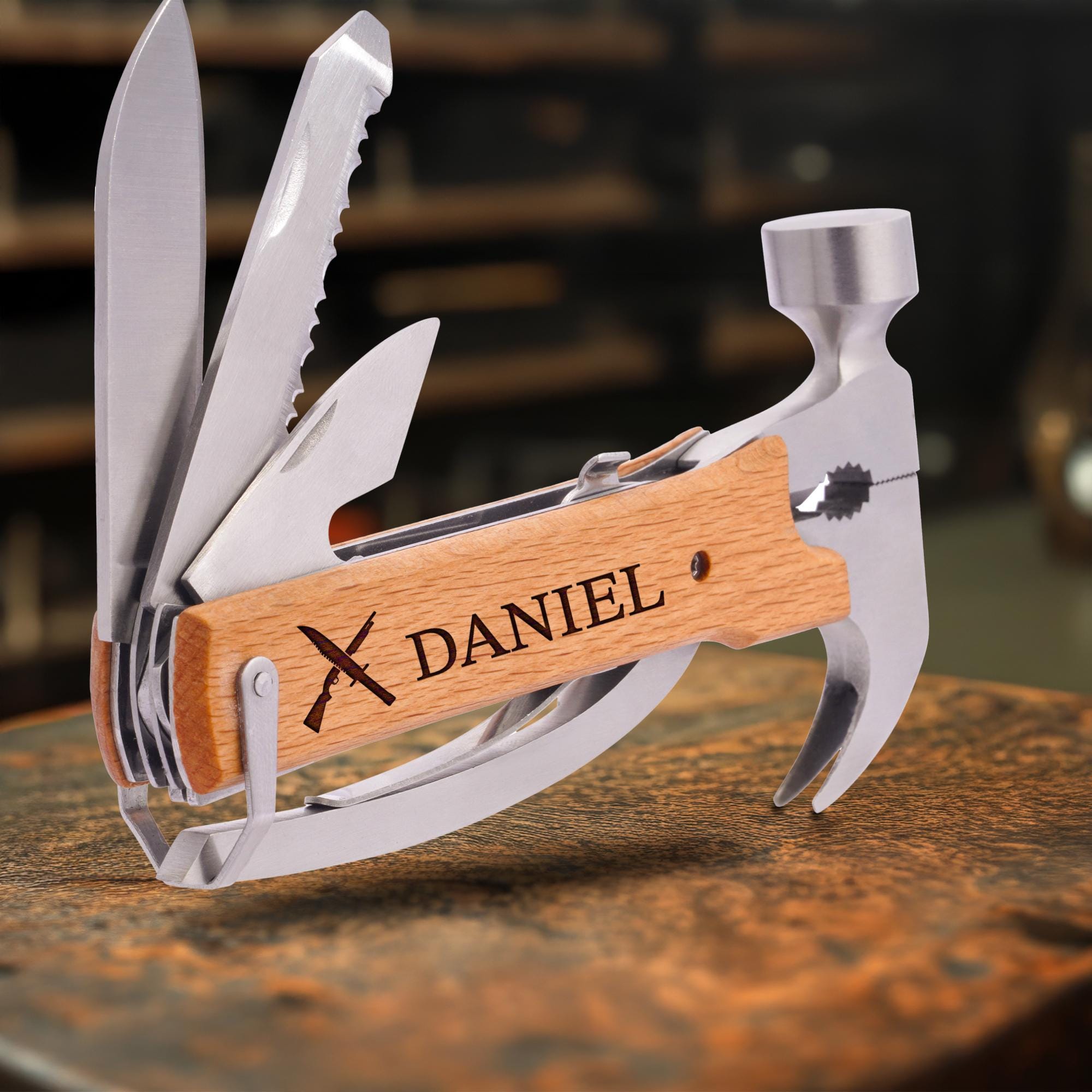 Custom Multitool Custom Engraved Gifts Multitool Pocket Tools Personalized Knife ...