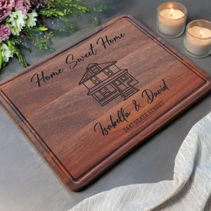 Personalized Cutting Board, Engraved Cutting Board, Charcuterie Board, Wedding Gift, Housewarming Gift, Anniversary Gift, Fathers Day Gift