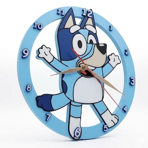 Bluey wall clock - Etsy 日本
