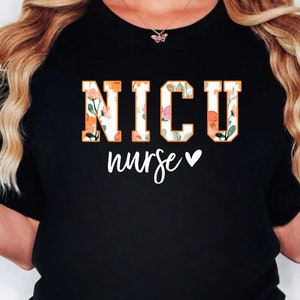 Nicu Nurse Shirt, Neonatal Intensive Care Unit Heart T-Shirt, Nicu Nurse Gift, Neonatal Nurse Gift, Neonatal Icu Nurse, Tiny Human Nurse