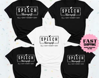 Komfort Farben Logopädie Shirt, SLP Shirt, Logopädin Shirt, Coquette Bow Tee SLP Tee für Frau