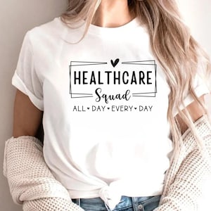 Pflege Squad Shirt, Pflegemutter Shirt, Arzt Geschenk, Krankenschwester Geschenk, Medizinisches Personal Shirt, passendes medizinisches Hemd, medizinisches Geschenk