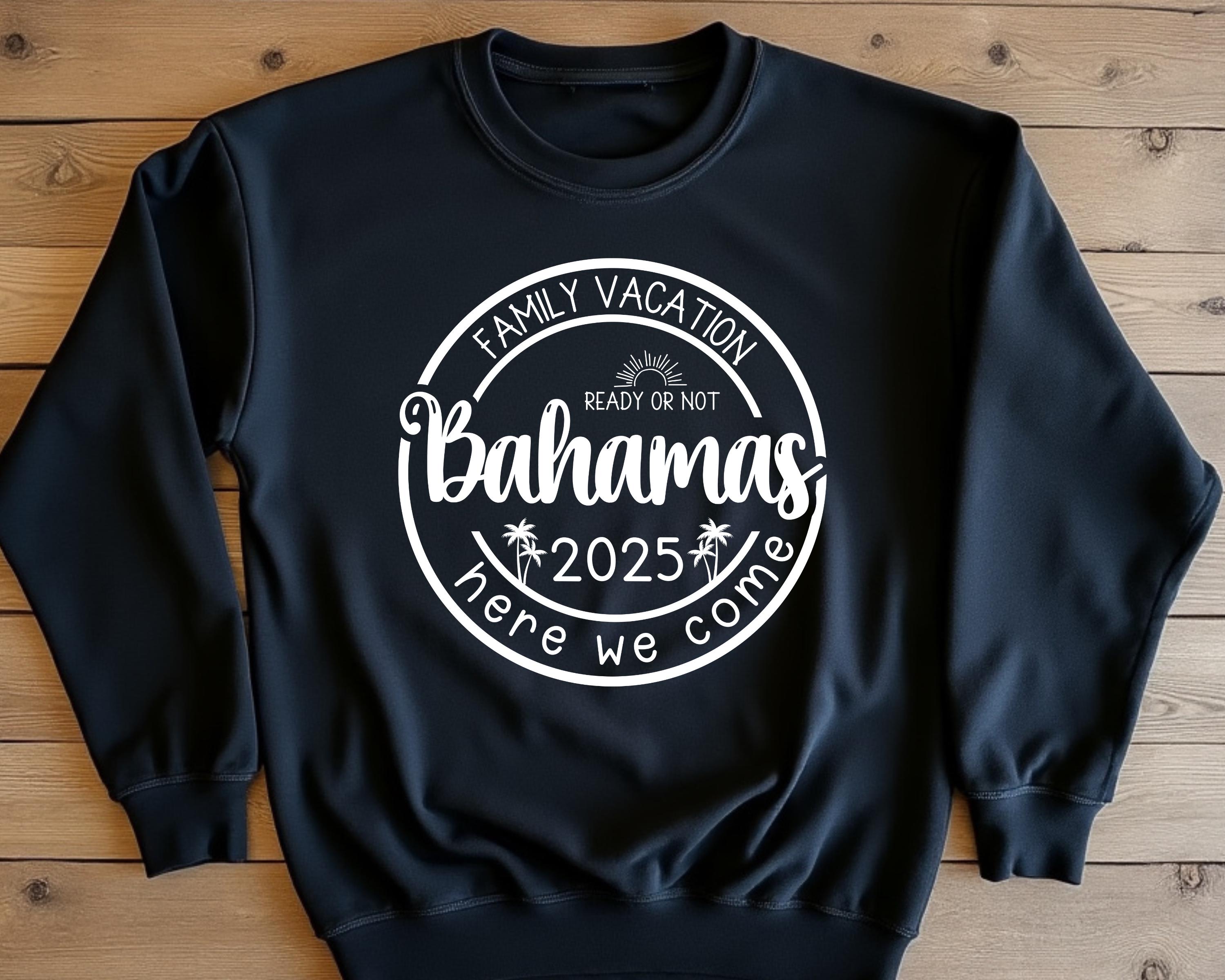 Sweat à Capuche Bahamas Skyline - Tenue De Voyage Vacances, Design Minimaliste, Pour Réunions, Croisières, Groupes - 4