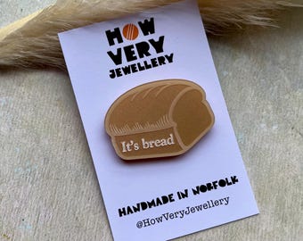 Handmade Silent Hill It’s Bread Pin: Gamer Horror Gift