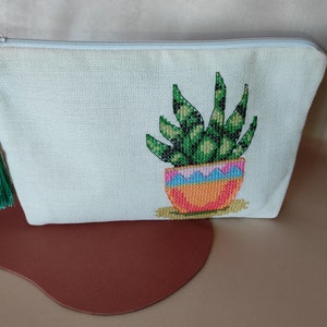 Hand Made Woman Clutch or Make Up Bag