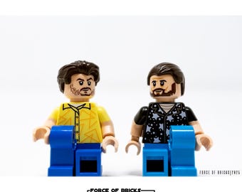 Massive Bricks - Custom LEGO® Minifigures | Force of Bricks | Nick und Javi as a set or individually
