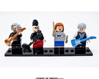 The Bricks Fit - Progressive Metal Band | Custom LEGO® Minifigures | as a set or individually