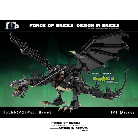 Lego nazgul dragon hotsell