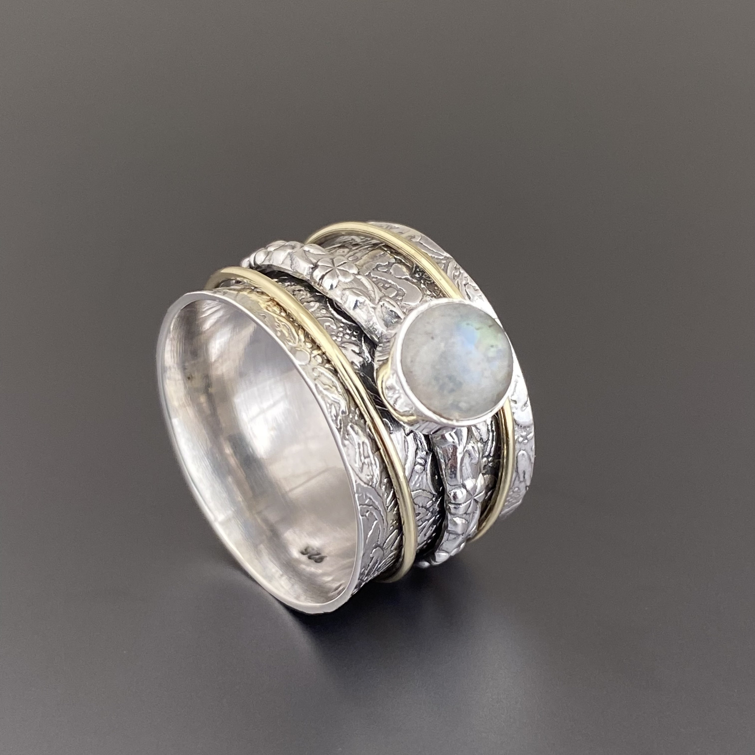 Buy Natural Moonstone Ring, 925 Solid Sterling Silver Ring, Moonstone  Silver Ring, Sterling Silver Ring, Rainbow Moonstone Ring, Boho Ring Online  in India - Etsy