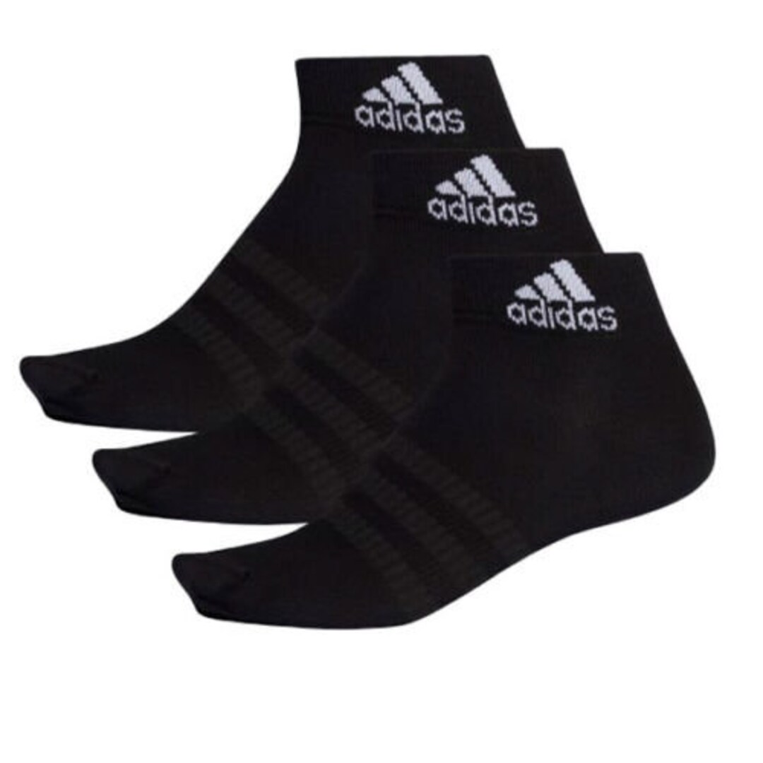 Adidas Ankle Socks 3 in a Pack Etsy