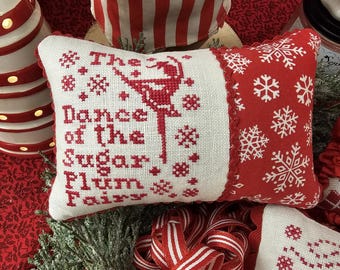 Sugar Plum Fairy Cross Stitch, Christmas Dance (PDF)
