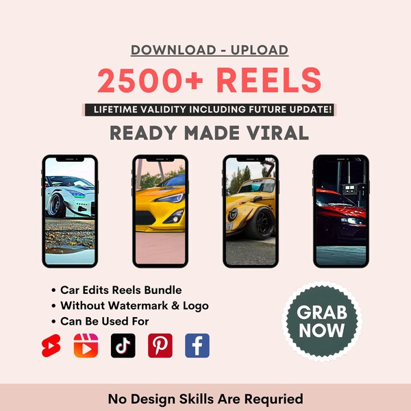 Motivation Reels Bundle Etsy