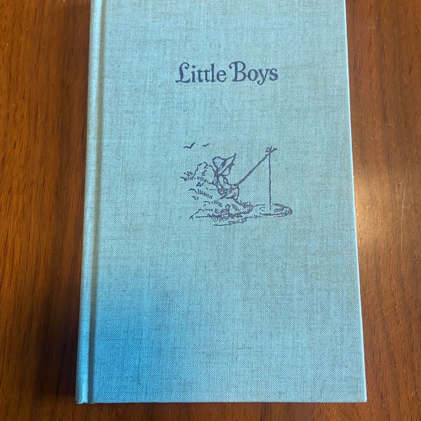 Vintage Chilren's Book Little Boys Words and Pictures by Stina Nagel
