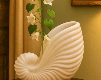 Handmade Marble Nautilus Urli Bowl Set Elegant Home Decor