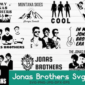 Jonas Brothers Svg Bundle, Jonas Retro 90&#39;S, Concert 2023 Retro Gift, Jonas Brothers 2023 Png, Jonas Brothers Band Png, Jonas Brothers png